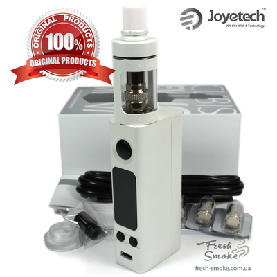 Joyetech eVic VTC Mini with CUBIS. Електронна сигарета Starter Kit Білий (Оригінал) 873816436 фото