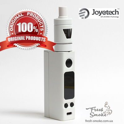 Электронная сигарета Joyetech eVic VTC Mini with TRON S. Starter Kit (Оригинал) Белый 756289501 фото