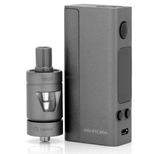 Joyetech eVic VTC Mini with TRON S. Електронна сигарета Starter Kit Сірий (Оригінал) 876322411 фото