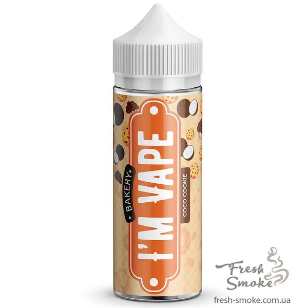 I'm Vape Bakery Coco Cookie 120 мл 0 мг 1364 фото