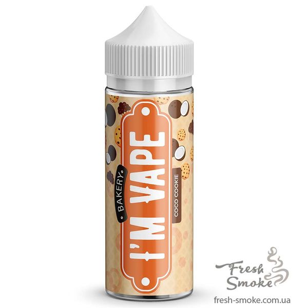 I'm Vape Bakery Coco Cookie 120 мл 0 мг 1364 фото