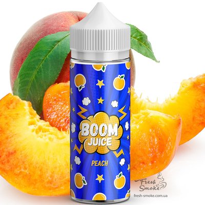 Жидкость для Электронных Сигарет BOOM Juice 120 мл Персик, 1.5 мг 2116 фото