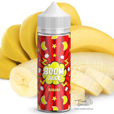 Рідина для Електронних Сигарет BOOM Juice 120 мл Банан, 1.5 мг 2116 фото