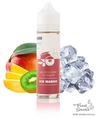WES The First "Ice Mango" 60 мл (Манго і ківі з льодом) Преміум рідина для електронних сигарет 6 мг 3201 фото