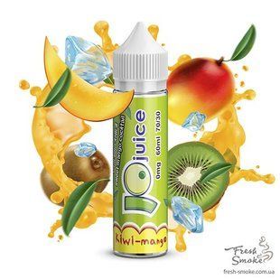 Жидкость для Электронных Сигарет Jo Juice 60 мл Киви и манго, 0 мг 1216 фото